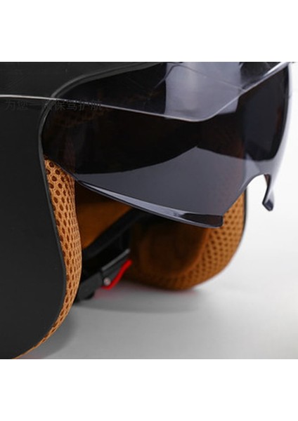 Kış Amerikan Yakışıklı Gölge Anti-Sis Çift Lens Kask (Yurt Dışından)
