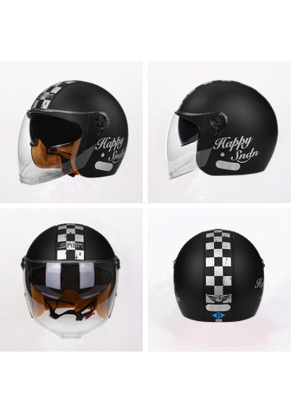 Kış Amerikan Yakışıklı Gölge Anti-Sis Çift Lens Kask (Yurt Dışından)