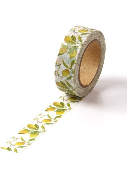 Bir Stil 15 mm * 10 M Limon Ağacı Maskeleme Washi Bant Meyve Dekoratif Yapışkan Bant Decora Diy Scrapbooking Sticker Etiket (Yurt Dışından) fiyatları