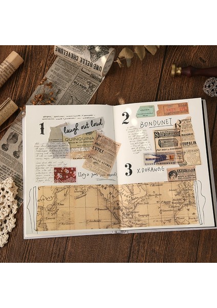 C Stili Journa Tasarım Vintage Stil Washi Kağıt Bant Scrapbooking Sticker Okul Malzemeleri Dekorasyon Dıy Yaratıcı Kırtasiye Bantları (Yurt Dışından) indirimleri