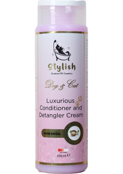 Stylish Köpek ve Kediler Için Kıtıkaçıcı Tüy Kremi 250ML
