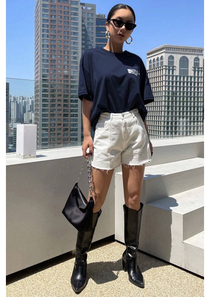 Only Trendwear Unisex Cherish Time Effect Dream Baskılı Tasarım Tshirt modelleri