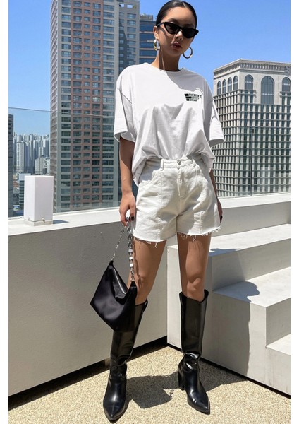 Only Trendwear Unisex Cherish Time Effect Dream Baskılı Tasarım Tshirt fiyatları