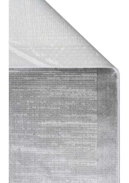 Sateen Lux ST909 Dark Grey Hav Toz Vermez Yıkanabilir Kaymaz Ince Dokuma Modern Halı fiyatları