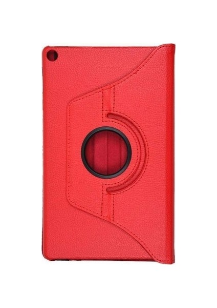 Samsung Galaxy Tab A9 Plus X210 X215 X216 Uyumlu Kılıf Dönerli Standlı Suni Deri Uyku Modlu 360° Komple Koruma 11 Inç Kırmızı fiyatları