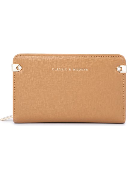 Kadınlar Için Modaya Uygun Büyük Kapasiteli Kısa Cüzdan (Yurt Dışından)