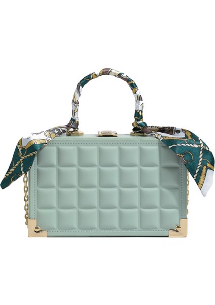 Gündelik Basit Zincir Çapraz Askılı Koltuk Altı Çantası (Yurt Dışından)