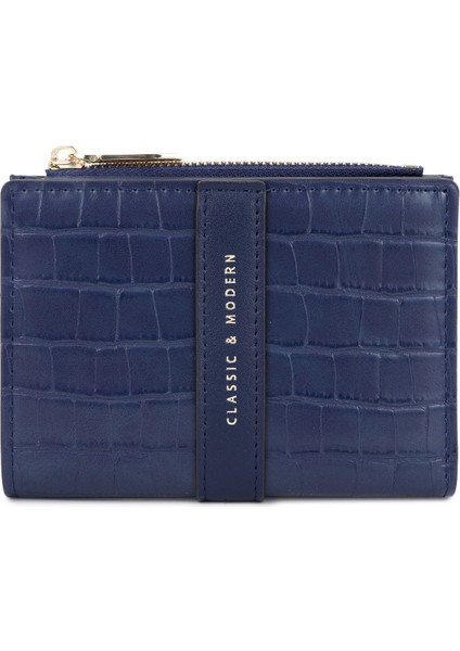 Bayan Moda Kısa Taş Desenli Fermuar Cüzdan (Yurt Dışından)