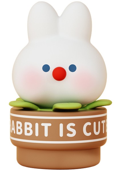 Silikon Pat Gece Lambası Hediye Zamanlı Uyku Odası Atmosferi Çocuk Mini Masa Lambası (Yurt Dışından)