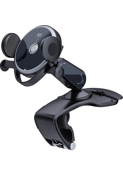 Araç Cep Telefonu Tutucusu Evrensel Hud Tipi Orta Konsol Gösterge Paneli Çok Fonksiyonlu Navigasyon Cep Telefonu Tutucusu (Yurt Dışından)