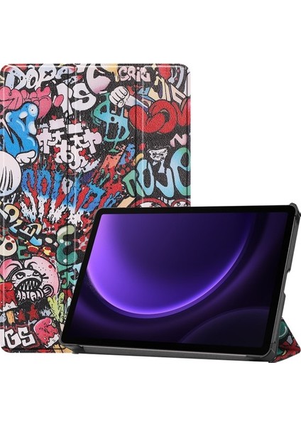 Samsung Galaxy Tab S9 Fe SM-X510 Için Otomatik Uyandırma Uyku Özellikli Darbeye Dayanıklı Tablet Kılıfı (Yurt Dışından)