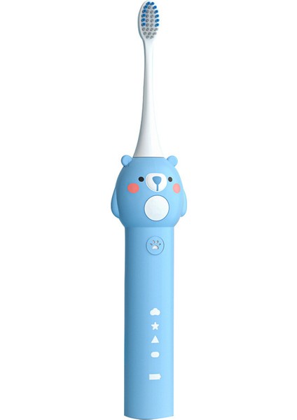 Silikon Kabuk Ayı Akıllı Çocuk Elektrikli Diş Fırçası (Yurt Dışından)