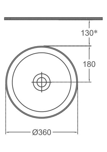 Ion Tezgah Üstü Lavabo 36 cm fiyatları