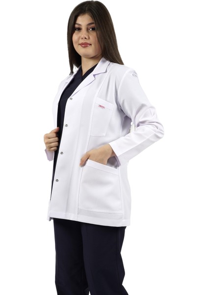 Gömlek Yaka Ceket Boy Beyaz Bayan Doktor Öğretmen Hemşire Laboratuvar Önlüğü fiyatları