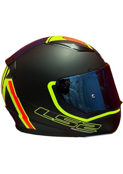 Rapıd 2 Race Extra Mat Neon Sarı-Navy Mavi Kask Mavi Cam fırsatları