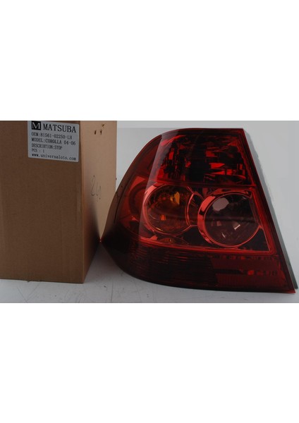 Toyota Corolla 2004-2006 Sedan Duysuz Sol Stop Lambası 8156102260 modelleri