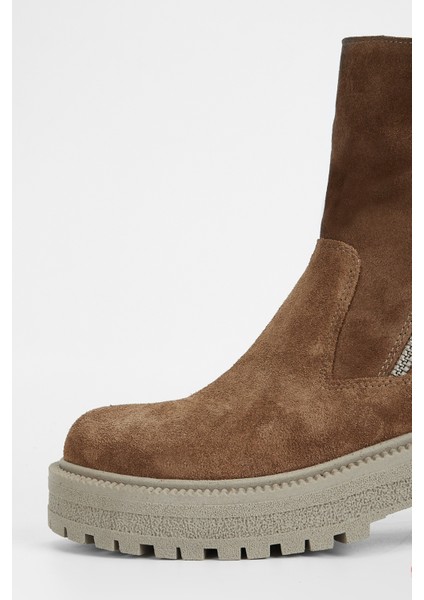 Kadın Taba Süet Deri Casual Bot 775 32201 Bn Bot SK23/24 fırsatları