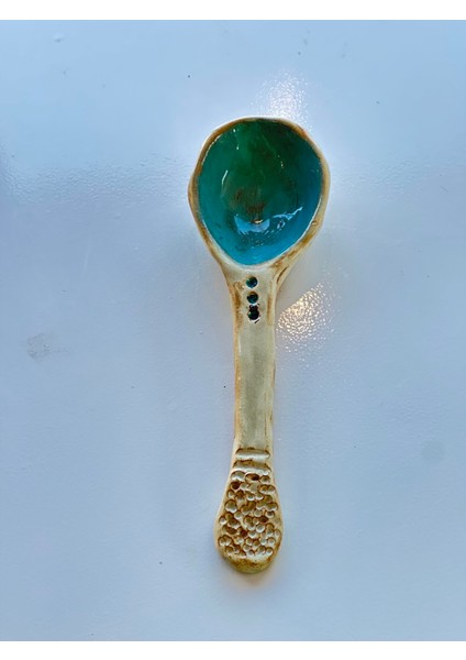 Tasarım Seramik Kaşık 23CM - Beyaz