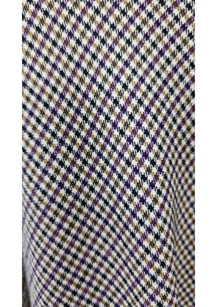 Kadın Etek 65 Cm Boyunda Astarlı 722 Desenli Mürdüm fırsatları