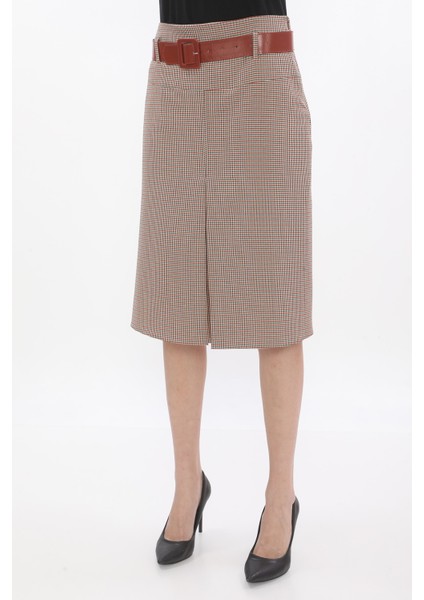 Kadın Etek 65 Cm Boyundaastarlı 722 Desenli Kırmızı fiyatları