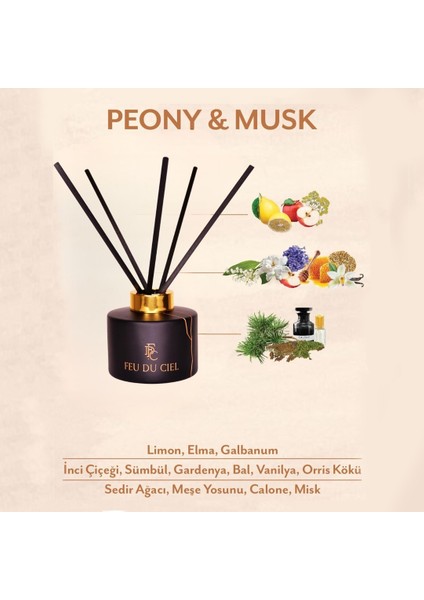 Signature Peony & Musk Şakayık Ve Misk Oda Kokusu 150 ml