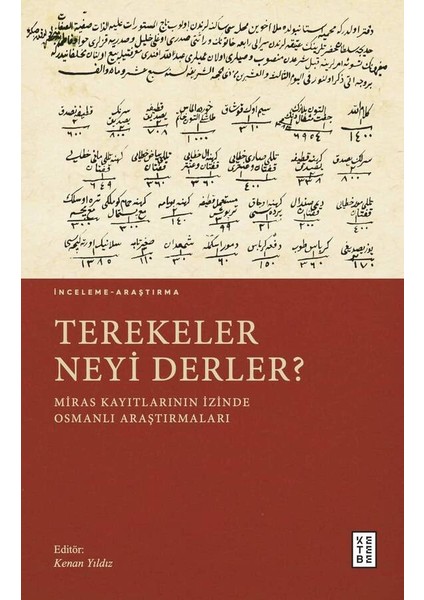 Terekeler Neyi Derler? - Kenan Yıldız