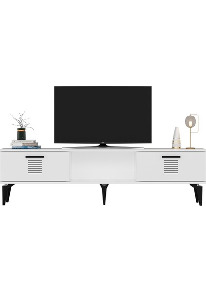 Assimo Tv Sehpası (Alt Modül) Beyaz-Beyaz