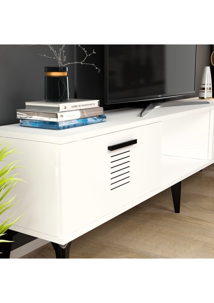 Assimo Tv Sehpası (Alt Modül) Beyaz-Beyaz fırsatları