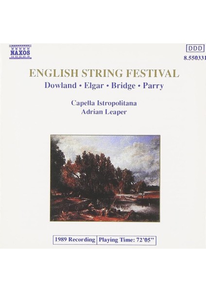 V/c: Englısh Strıng Festıval-Cd