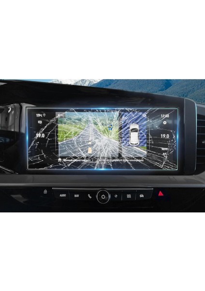Opel Grandland Ultimate Ekran Koruyucu Multimedya 10 Inç Şeffaf fırsatları