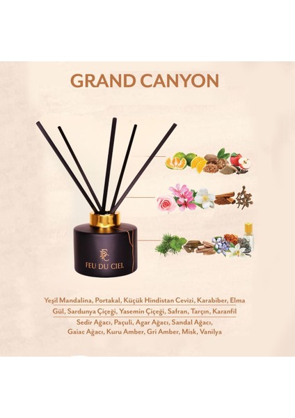 Signature Grand Canyon Sandal Amber Yasemin Oda Kokusu 150 ml