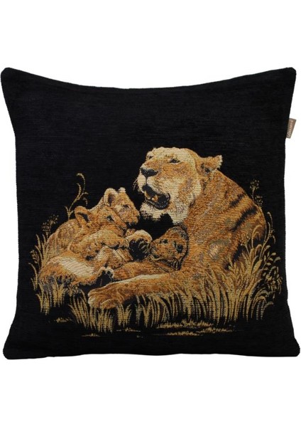 Belıeve Yavru Aslan Goblen Kırlent 40*40 cm