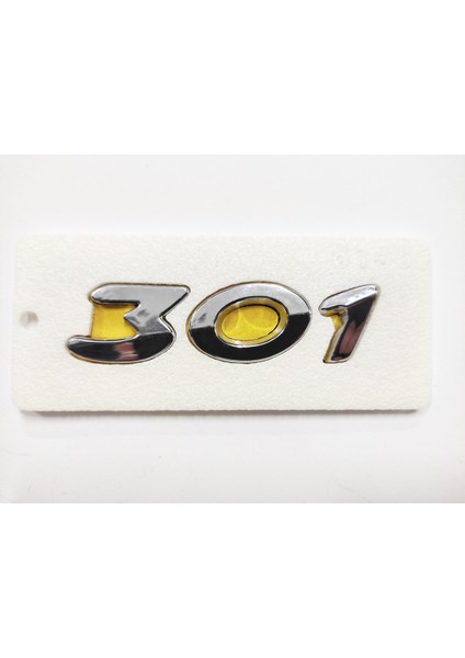 Peugeot 301 Arma Bagaj Yazısı Yapıştırma 9CMX2CM 8158