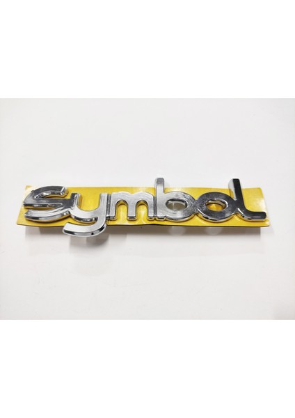Renault Symbol Arma Bagaj Yazısı (E.m.) Yapıştırma Tırnaklı 16CMX4.5CM 5296