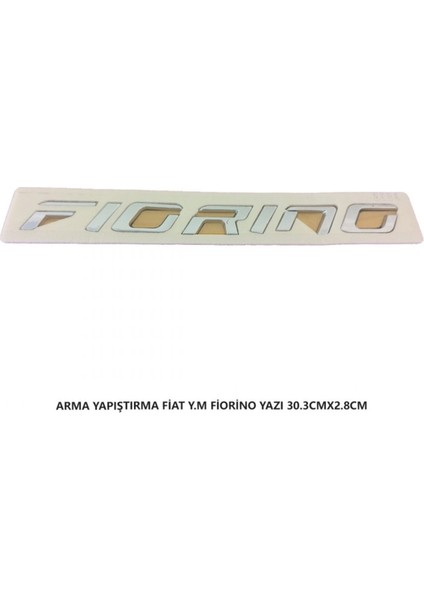 Fiat Fiorino Arma Bagaj Yazısı (Y.m.) Yapıştırma 30.3cmx2.8cm 2883