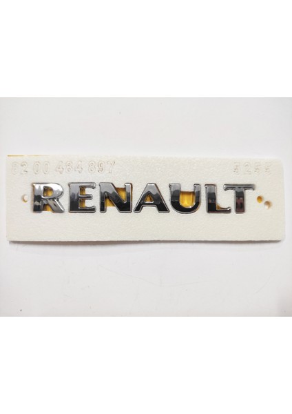 Renault Arma Bagaj Yazısı Yapıştırma Ayrık 13.3cmx1.7cm 5255