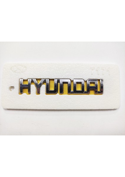 Hyundai Arma Bagaj Yazısı Yapıştırma 10CMX1.5CM 7171