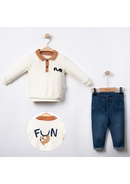 Santiago Erkek Çocuk Polo Yakalı Ikili Takım