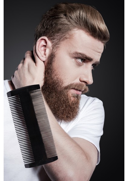 Manda Boynuzdan Tarak Doğal Kemik Tarak Bit Tarağı Sakal Tarağı Bıyık Tarağı fırsatları