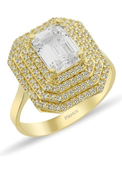 - Yüzük - 14 Ayar Altın - Gramı : 3.44