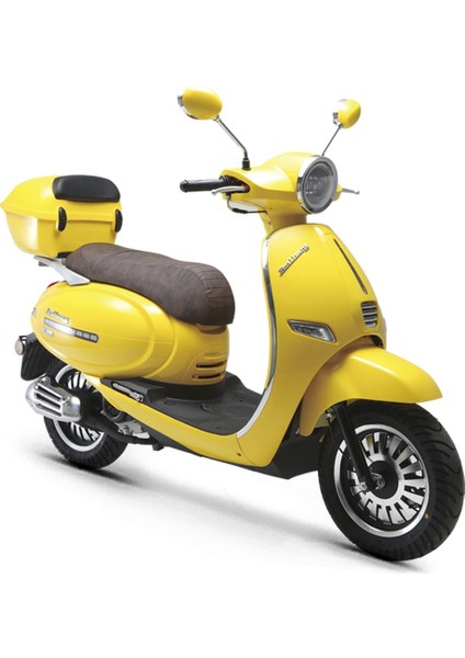 Arora Cappucino 150-125-50 cc Ayna Takımı Sarı (10 mm Düz Diş) -Arasmoto