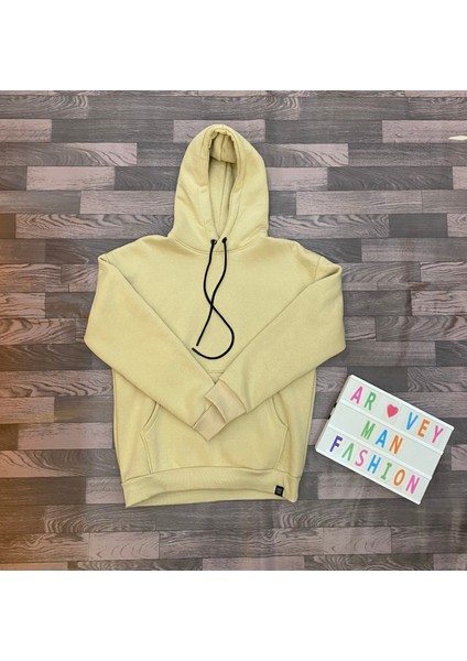 Arvey Krem Kapüşonlu Sweat