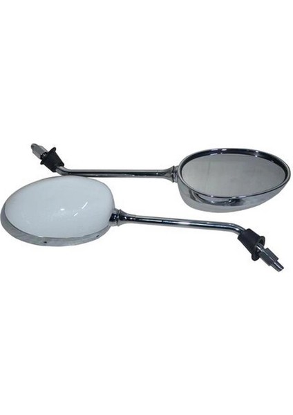 Arora Cappucino 150-125-50 cc Ayna Takımı Beyaz (10 mm Düz Diş) -Arasmoto