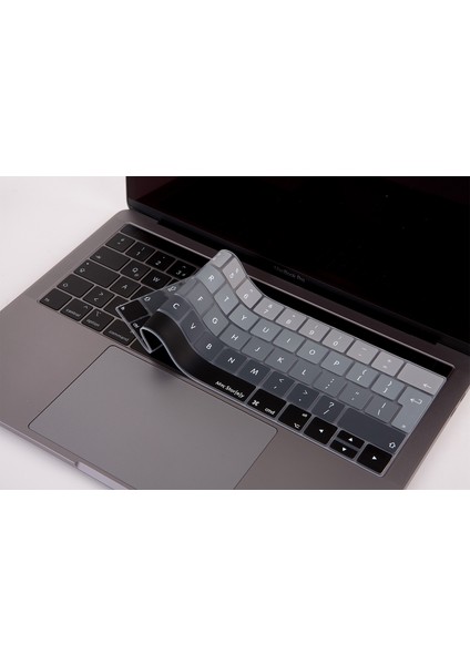 Macbook Pro Klavye Koruyucu UK(EU) İngilizce Baskı A1706 1989 2159 A1707 1990 Uyumlu Ombre