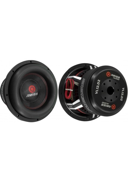 RS-VL12 D2 5000WATT 2500RMS Deprem Etkisi Subwoofer Bass