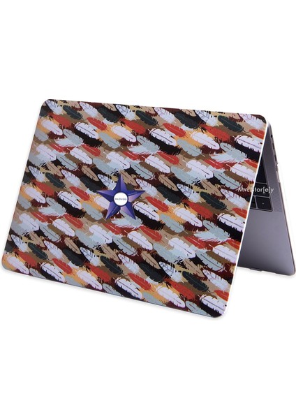 Macbook Pro Kılıf 13inç M1-M2 A1706 A1708 A1989 A2159 A2251 A2289 A2338 ile Uyumlu Flower34