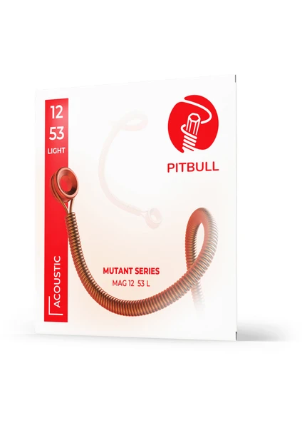 Pitbull Strings Mutant Seri Coated Kararmaya Karşı Dayanıklı Akustik Gitar Teli Takım Mag