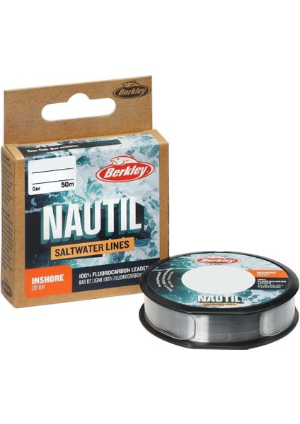 Nautil Inshore %100 Fluorocarbon Leader