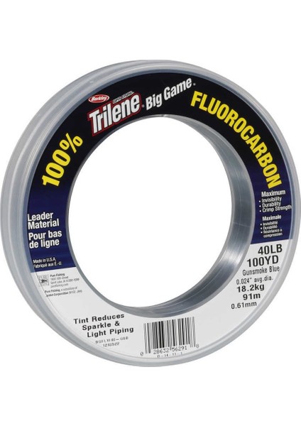 Trilene Fluorocarbon Leader Misina