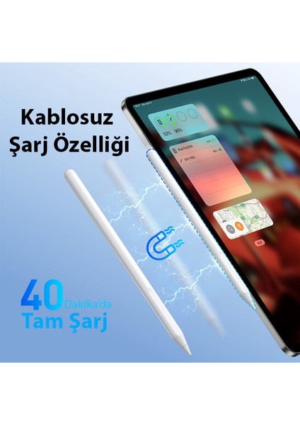 Dux Ducis Sp-03 Kablosuz Şarjlı Stylus Pen iPad Tablet Dokunmatik Kalem